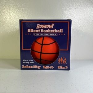 Bounova Silent Basketball Size 3 Indoor Foam Training Ball High Bounce Quiet New
